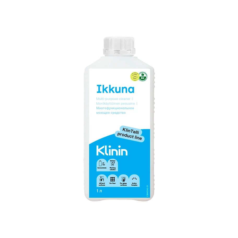 Профессиональное моющее средство KlinTelli Ikkuna от KLININ