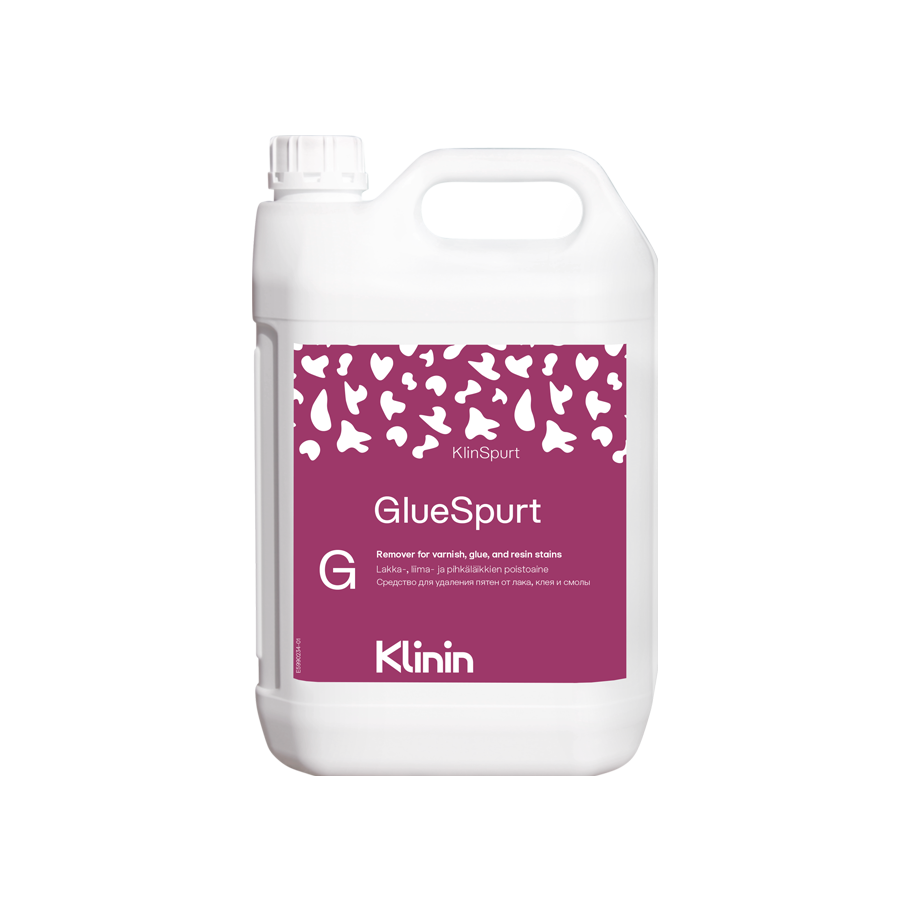 GlueSpurt средство для удаления пятен от лака, клея и смолы