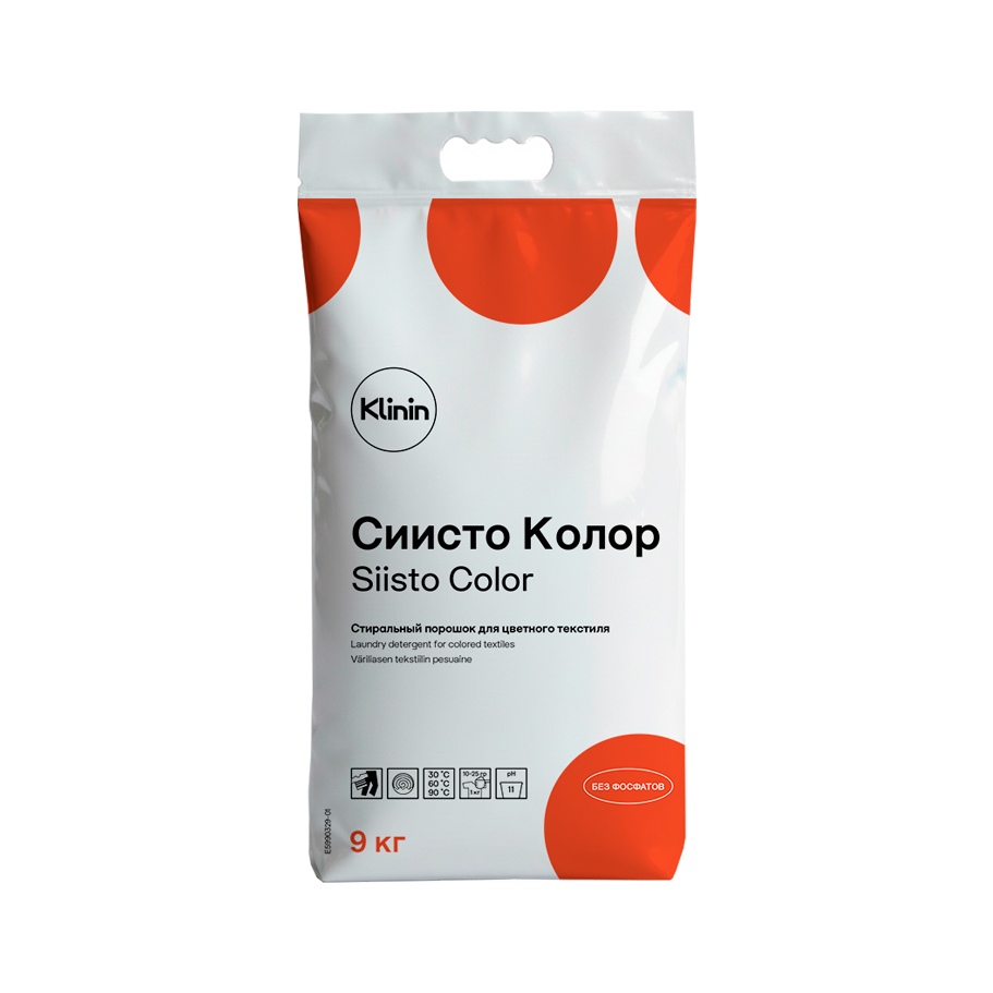 Siisto Color cтиральный порошок для цветного текстиля